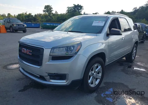 2016 GMC Acadia Sle-2 z USA, uszkodzony, nr VIN 1GKKRPKDXGJ280963